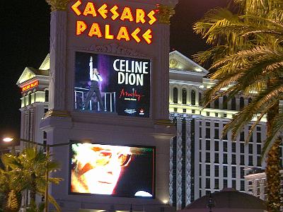 Caesar's Palace. It seems to have become much larger since our previous visit here in 1993.