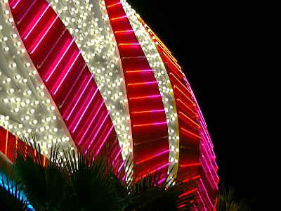 The Flamingo is one of the oldest resorts in Las Vegas. However, it is completely new but retains it's well-known neon theme.