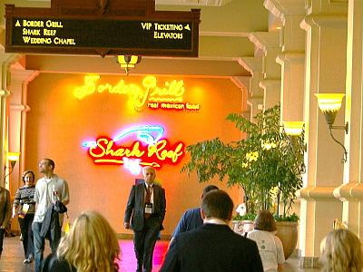 We decide to visit the Shark Reef in Mandalay.  It took about ten minutes walk from the tram stop to get here.