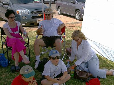 Saturday  2007-03-17 Finals day VSC, Tucson, Arizona  Relaxing after the event. : 2004 03 20 UA