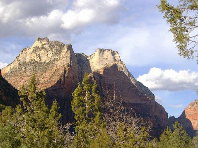 Geologically, mudstone is either siltstone or sandstone the difference being the particle size. Sand particles range in diameter from 0.0625 mm to 2 mm while silt particles are smaller than 0.0625 mm (down to 0.004 mm). This area is called the Court of the Patriarchs.