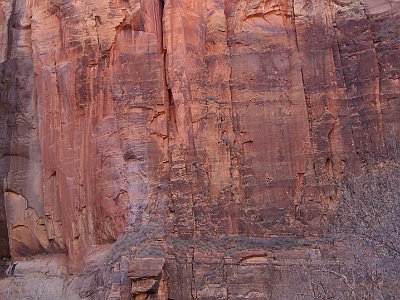 During early Jurassic (199 to 175 Mya),  Zion was situated in a climatic belt with rainy summers and dry winters at the southern edge of a great desert.