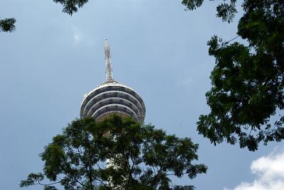 FRIDAY 17 OCTOBER 2008  The bus now takes us to the KL Tower. We've been here on previous trips so we didn't get off the bus. It was our intention to return here one night to take some nights shots of KL, particularly of the twin towers which are spectacular at night.