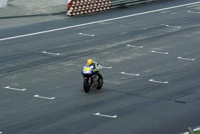 SATURDAY 18 OCTOBER 2008  There is only one qualifying session for MotoGP. Mess this up and there's no second chance.