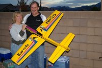 2006 at the VSC Tucson  It had been crashed a few times over the years but most of it was in pretty reasonable condition. The plane hangs in Bill Heyworth's garage to this day.