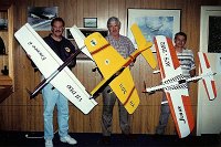 1994 Encore 6  At a contest in Narromine NSW with Paul Turner and Reg Towell.  Looks like I placed somewhere.