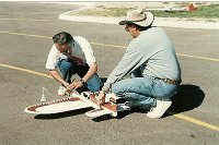 1996 VSC  Here,  I'm launching Claus' beautifully decorated Bob Palmer designed  Smoothie .