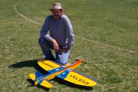 March 2006 Thunderbird at the VSC  Bob Whitely watches it fly and says "Do this, this and this" which I dutifully do and suddenly it is a beautiful stable aeroplane and a complete joy to fly. For the first time in 8 years I am enjoying flying again.