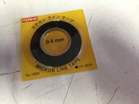 2019 Draco 3   This is the solution: 0.4mm (.015") micron tape.