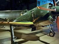 The Shiden Kai was considerably better than the Japanese Navy's most common fighter, the A6M Zero. With a top speed of 369 mph, the N1K2 was about 20 mph faster than the A6M Zero.  Unlike the Zero, the Shiden Kai could compete against the best late-war U.S. Navy and U.S. Army Air Forces fighters. : 2009-11-04 USA Air Force Museum