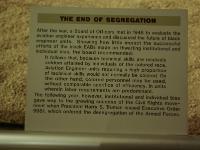 "the Tuskegee story is about pilots who rose above adversity and discrimination and opened a door once closed to black America" : 2009-11-04 USA Air Force Museum