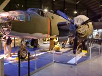 The NORTH AMERICAN B-25 "MITCHELL" medium bomber was one of America's most famous airplanes of World War II and more than 9,800 were built. It saw duty in every combat area, being flown by the Dutch, British, Chinese, Russians and Australians in addition to U.S. forces. The U.S. Army Air Forces chose the B-25 for the Doolittle Raid because it was the only aircraft available with the required range, bomb capacity and short takeoff distance. : 2009-11-04 USA Air Force Museum