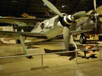 During its lifetime, more than 20,000 Fw 190s of all types were built.  The airplane on display was captured and brought to the United States for testing at the end of WWII. It is on loan from the Smithsonian Institution's National Air and Space Museum. : 2009-11-04 USA Air Force Museum