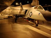 After minor repairs, the aircraft was returned to service. It last served with the 49th Fighter Interceptor Squadron before being brought to the museum in August 1986. Note the area-ruled shape of the fuselage and also compare the size of the engine inlets with the F-102. : 2009-11-04 USA Air Force Museum