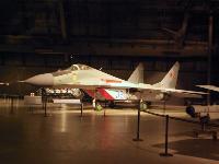 The first MiG-29 versions used a conventional hydraulic flight control system and an aluminum alloy fuselage. Over time, MiG designers addressed these deficiencies and later variants of the MiG-29 incorporated some fly-by-wire controls and composite materials. : 2009-11-04 USA Air Force Museum