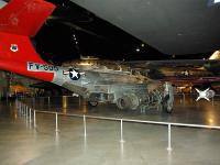 It is painted to represent an F-89J based at Ladd Air Force Base near Fairbanks, Alaska and it carries insignia red arctic markings. : 2009-11-04 USA Air Force Museum