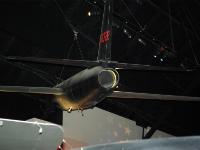 The aircraft on display is the last U-2A built. During the 1960s, it made 285 flights to gather data on high-altitude, clear-air turbulence and to flight test reconnaissance systems. It was delivered to the museum in May 1980 and is painted as a typical reconnaissance U-2. : 2009-11-04 USA Air Force Museum