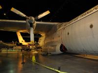 The C-133A on display established a world record for propeller-driven aircraft when on Dec. 16 1958, it carried a cargo payload of 117,900 pounds to an altitude of 10,000 feet. It was flown to the museum on March 17, 1971. : 2009-11-04 USA Air Force Museum