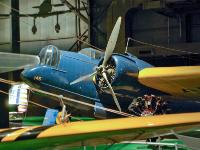 The MARTIN B-10  was  the first "modern" all-metal monoplane bomber produced in quantity. It featured such innovations as retractable landing gear, a rotating gun turret and enclosed cockpits. Powered by two 775-hp Wright R-1820 Cyclone engines, Martin's advanced design made the B-10 50 percent faster than contemporary biplane bombers and as fast as most of the fighters. This capability convinced many U.S. Army Air Corps planners that bombers could successfully attack strategic targets without long-range fighter escort. : 2009-11-04 USA Air Force Museum