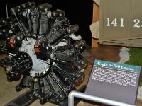 The 225-hp WRIGHT  R-790 was a standard U.S. Air Corps radial engine used in several types of airplanes during the 1920s and 1930s. The engine on display is one of three Wright R-790s that powered the Fokker trimotor during its non-stop flight from the United States to Hawaii in 1927. The civilian version of the R-790, the Wright J-5 Whirlwind, powered Mr. Charles A. Lindbergh's Spirit of St. Louis during his historic 1927 New York-to-Paris flight. : 2009-11-04 USA Air Force Museum