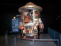 The STARGAZER GONDOLA & BALLON was used for high-altitude astronomical investigation from above 95 percent of the earth's atmosphere, permitting undistorted visual and photographic observations of the stars and planets. On Dec. 13-14, 1962, Kittinger and White made a flight to an altitude of 82,000 feet over New Mexico in the Stargazer gondola. : 2009-11-04 USA Air Force Museum