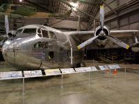 The FAIRCHILD C-123 PROVIDER was a short-range assault transport used for airlifting troops and cargo to and from small, unprepared airstrips.  The C-123K on display saw extensive service during the SE Asia War and took almost 600 hits in combat.  It was named  Patches  for the damage repairs that covered it. Seven of its crew received the Purple Heart for wounds received in battle. It came to the museum in 1980. : 2009-11-04 USA Air Force Museum