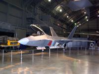 In April 1991 the USAF selected the  F119-PW-100L AUGMENTED TURBOFAN  engine for the F-22.  To reduce maintenance the F119 engine was designed to use 40% fewer parts when compared to the then current operational engines. The F119 engine provides supersonic flight without using the afterburner. This results in fuel savings and increased combat radius and effectiveness. : 2009-11-04 USA Air Force Museum