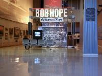 Bob Hope is renowned for entertaining troops during WWII and subsequent wars. This exhibition is a tribute to him : 2009-11-04 USA Air Force Museum