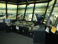 This is a represenation  of the ground control tower at Los Angeles International. : 2009-11-04 USA Air Force Museum