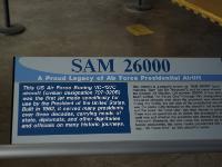 Kennedy also flew aboard SAM 26000 to Dallas, Texas, where he was assassinated on Nov. 22, 1963 &#151; and it was on this airplane that Vice President Lyndon B. Johnson was sworn in as the new president. SAM 26000 then carried John F. Kennedy's body and President Johnson back to Washington, D.C. Johnson also used 26000 to visit U.S. troops in Vietnam during the Southeast Asia War. : 2009-11-04 USA Air Force Museum