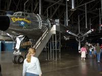 The LOCKHEED VC-121 E.  The C-121 is the military version of the famed Constellation commercial transport. The aircraft on display, the only VC-121E built, was PRESIDENT DWIGHT D EISENHOWER's personal airplane between 1954 and 1961 : 2009-11-04 USA Air Force Museum