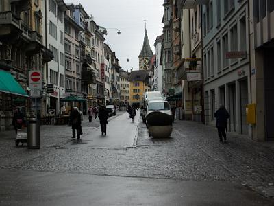 Zurich is a very pedestrian-friendly city. Easy to get around because of excellent public transport system.