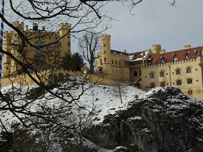 Hohenschwangau Castle near Neuschwanstein Castle.