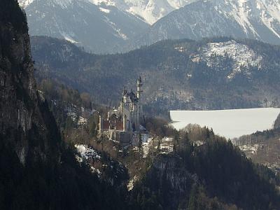 Neuschwanstein Castle from the cable car.