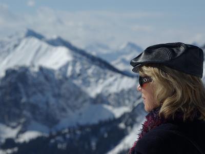 Tegelberg Mountain near Schwangau, Germany.