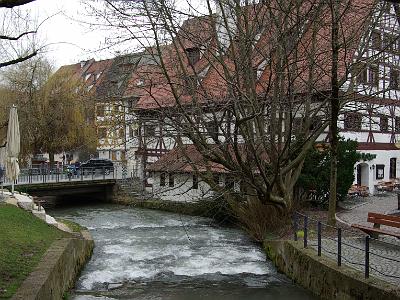 Ulm, Old town. Ulm was nearly totally destroyed during WWII.