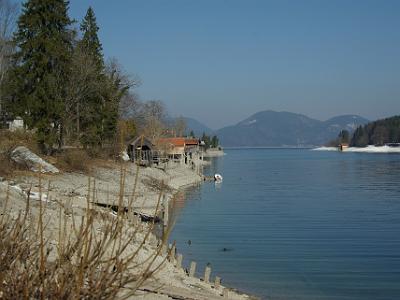 Walchensee as we return from Innsbruck.