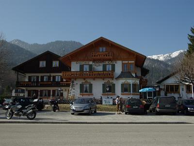 The Gasthof at Walchensee as we return from Innsbruck.