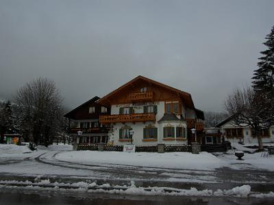 The Gasthof as it was two days ago.