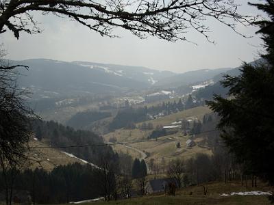 Friday 2009-04-03 &nbsp;&nbsp;&nbsp;  Col des Bagenelles   These valleys are part of the Vosges ranges to the south of Strasbourg that run parallel to the Rhine river