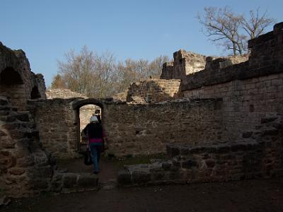 Saturday 2009-04-04 &nbsp;&nbsp;&nbsp;  Wangenbourg Castle  However the descendants of the von Wangens continued to occupy the castle and, between 1535 and 1550, they rebuilt much of  the castle in Renaissance style.