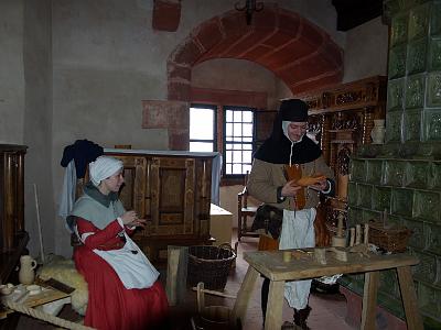 Saturday 2009-04-04 &nbsp;&nbsp;&nbsp; Château du Haut-Koenigsbourg   Shoemaking