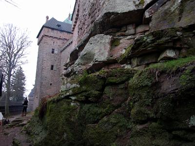 Saturday 2009-04-04 &nbsp;&nbsp;&nbsp; Château du Haut-Koenigsbourg    It was  abandoned during the war as it had been burned and pillaged by Swedish troops after a 52 day siege.  For a few hundred years the castle was left unused and became overgrown by the forest.