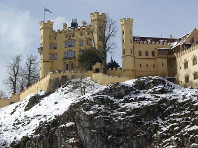 Thursday 2009-03-26 &nbsp;&nbsp;&nbsp; Schloß Hohenschwangau    Schloß Hohenschwangau is the original castle where Ludwig spent his youth.