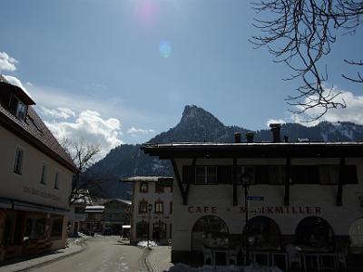 Saturday 2009-03-28 &nbsp;&nbsp;&nbsp;     Oberammagau  Oberammaga is surrounded by the Ammergau mountains and is in a very attractive setting.