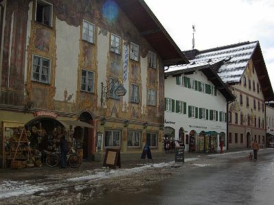 Monday 2009-03-30&nbsp;&nbsp;&nbsp;     Mittenwald   The five of us went into this restaurant for lunch. We and the Percies ordered soup because we weren't all that hungry while Claus ordered a full meal. We finished our soups but Claus ate very, very slowly. It turned out that he was going slow waiting for our main meals to come out not knowing that we hadn't ordered main meals. For Claus lunch is the main meal of the day whereas for us lunch is more of a snack. This was a fascinating look at two different cultures and a lesson in how easy it is to misunderstand each other.