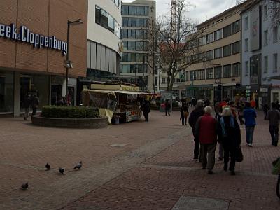 Tuesday 2009-03-31&nbsp;&nbsp;&nbsp;    Ulm   Much of Ulm was bombed during WWII and reconstructed like this mall area in the centre of the city.