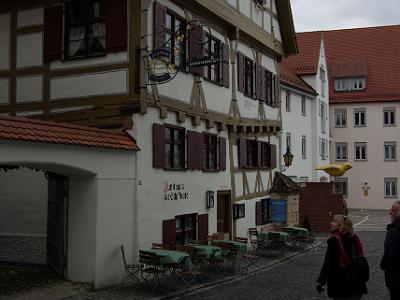 Tuesday 2009-03-31 &nbsp;&nbsp;&nbsp;   Ulm  Before we came to Germany, Claus spoke about taking us to his favourite restaurant in Ulm, the Zunfthaus der Schiffleute, the Seafarer's house. Even though the floors were crooked, it was perfectly normal inside.