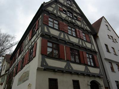 Tuesday 2009-03-31 &nbsp;&nbsp;&nbsp;   Ulm  These buildings are opposite the restaurant and appear to be of recent construction.