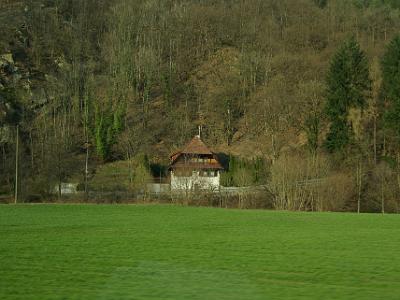 Thursday 2009-04-02 &nbsp;&nbsp;&nbsp;   Black Forest   The scenery through the Black Forest is quite spectacular and we all wished that we weren't so far behind schedule. Our moving average was still less than 60 kmh and our overall average was just over 40 kmh.